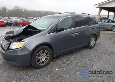 2012 Honda Odyssey Ex from USA, damaged, VIN 5FNRL5H49CB021714